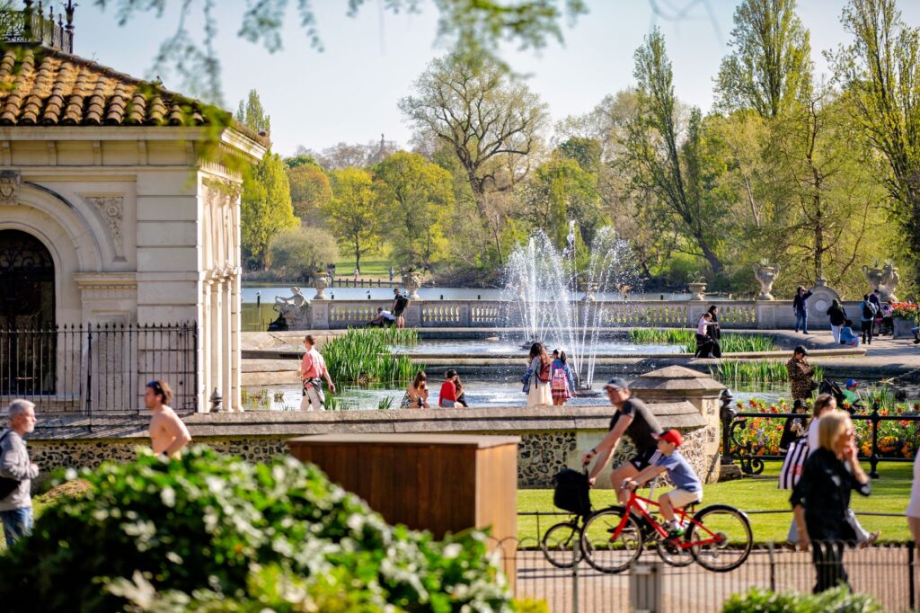 Kensington in summer
